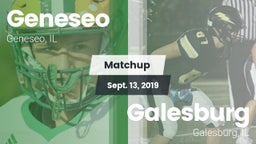 Matchup: Geneseo  vs. Galesburg  2019