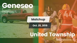 Matchup: Geneseo  vs. United Township 2019