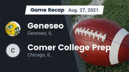 Recap: Geneseo  vs. Comer College Prep 2021