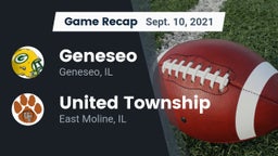 Recap: Geneseo  vs. United Township 2021