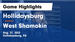 Hollidaysburg  vs West Shamokin  Game Highlights - Aug. 27, 2022