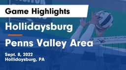 Hollidaysburg  vs Penns Valley Area  Game Highlights - Sept. 8, 2022