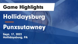 Hollidaysburg  vs Punxsutawney  Game Highlights - Sept. 17, 2022