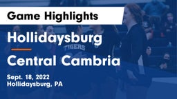 Hollidaysburg  vs Central Cambria  Game Highlights - Sept. 18, 2022