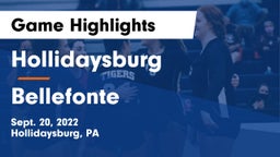 Hollidaysburg  vs Bellefonte  Game Highlights - Sept. 20, 2022