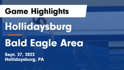 Hollidaysburg  vs Bald Eagle Area  Game Highlights - Sept. 27, 2022