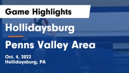 Hollidaysburg  vs Penns Valley Area  Game Highlights - Oct. 4, 2022