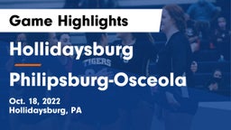 Hollidaysburg  vs Philipsburg-Osceola  Game Highlights - Oct. 18, 2022