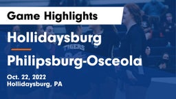 Hollidaysburg  vs Philipsburg-Osceola  Game Highlights - Oct. 22, 2022