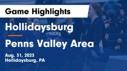 Hollidaysburg  vs Penns Valley Area  Game Highlights - Aug. 31, 2023