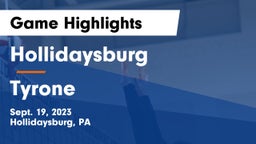 Hollidaysburg  vs Tyrone  Game Highlights - Sept. 19, 2023