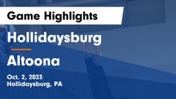 Hollidaysburg  vs Altoona  Game Highlights - Oct. 2, 2023