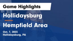 Hollidaysburg  vs Hempfield Area  Game Highlights - Oct. 7, 2023