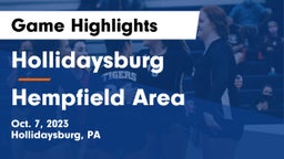 Hollidaysburg  vs Hempfield Area  Game Highlights - Oct. 7, 2023