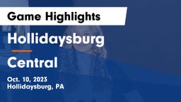 Hollidaysburg  vs Central  Game Highlights - Oct. 10, 2023