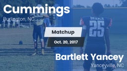 Matchup: Cummings  vs. Bartlett Yancey  2017