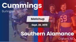 Matchup: Cummings  vs. Southern Alamance  2019