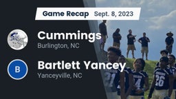 Recap: Cummings  vs. Bartlett Yancey  2023