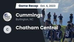 Recap: Cummings  vs. Chatham Central 2023