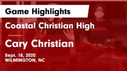 Coastal Christian High vs Cary Christian Game Highlights - Sept. 18, 2020