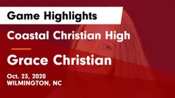 Coastal Christian High vs Grace Christian  Game Highlights - Oct. 23, 2020