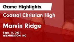 Coastal Christian High vs Marvin Ridge Game Highlights - Sept. 11, 2021