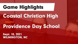 Coastal Christian High vs Providence Day School Game Highlights - Sept. 10, 2021