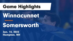 Winnacunnet  vs Somersworth  Game Highlights - Jan. 14, 2023