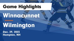 Winnacunnet  vs Wilmington  Game Highlights - Dec. 29, 2023