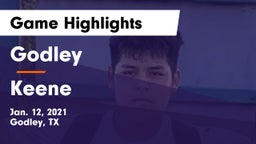Godley  vs Keene  Game Highlights - Jan. 12, 2021