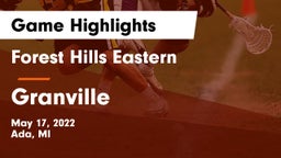 Forest Hills Eastern  vs Granville  Game Highlights - May 17, 2022