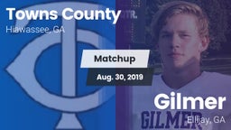 Matchup: Towns County High vs. Gilmer  2019