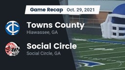 Recap: Towns County  vs. Social Circle  2021