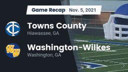 Recap: Towns County  vs. Washington-Wilkes  2021