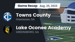 Recap: Towns County  vs. Lake Oconee Academy 2023