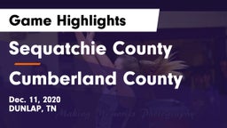 Sequatchie County  vs Cumberland County  Game Highlights - Dec. 11, 2020
