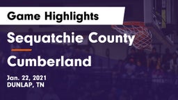 Sequatchie County  vs Cumberland Game Highlights - Jan. 22, 2021