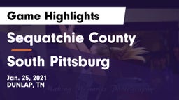 Sequatchie County  vs South Pittsburg  Game Highlights - Jan. 25, 2021