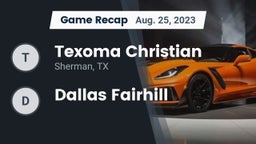 Recap: Texoma Christian  vs. Dallas Fairhill  2023