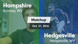 Matchup: Hampshire vs. Hedgesville  2016