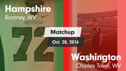 Matchup: Hampshire vs. Washington  2016