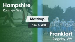 Matchup: Hampshire vs. Frankfort  2016