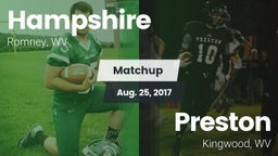 Matchup: Hampshire vs. Preston  2017