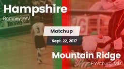 Matchup: Hampshire vs. Mountain Ridge  2017