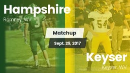 Matchup: Hampshire vs. Keyser  2017