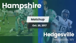 Matchup: Hampshire vs. Hedgesville  2017