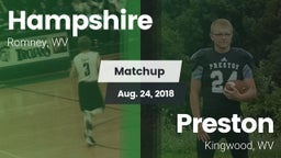 Matchup: Hampshire vs. Preston  2018