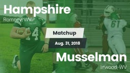 Matchup: Hampshire vs. Musselman  2018