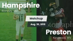 Matchup: Hampshire vs. Preston  2019