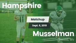 Matchup: Hampshire vs. Musselman  2019